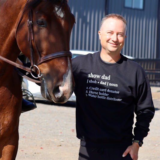 Show Dad Crewneck - BLACK