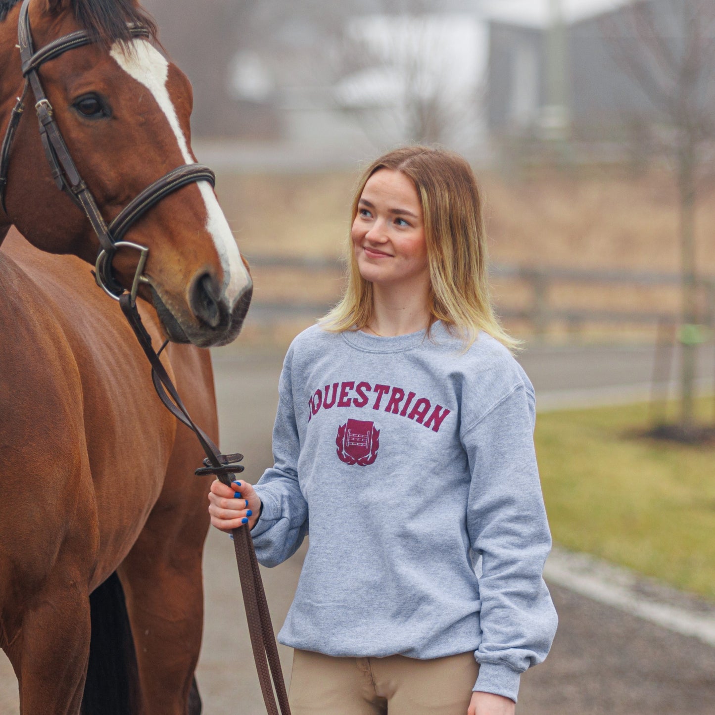 Vintage Equestrian Crewneck