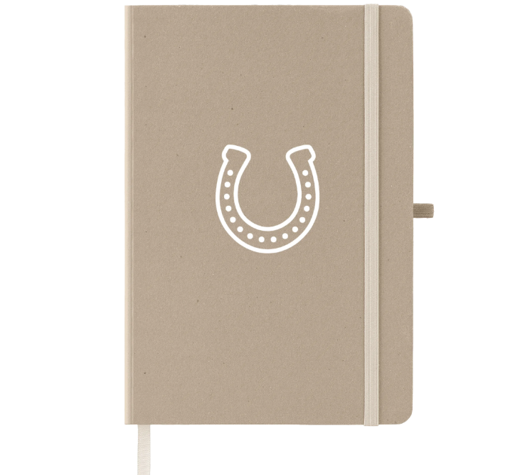 Horseshoe Notebook - TAUPE