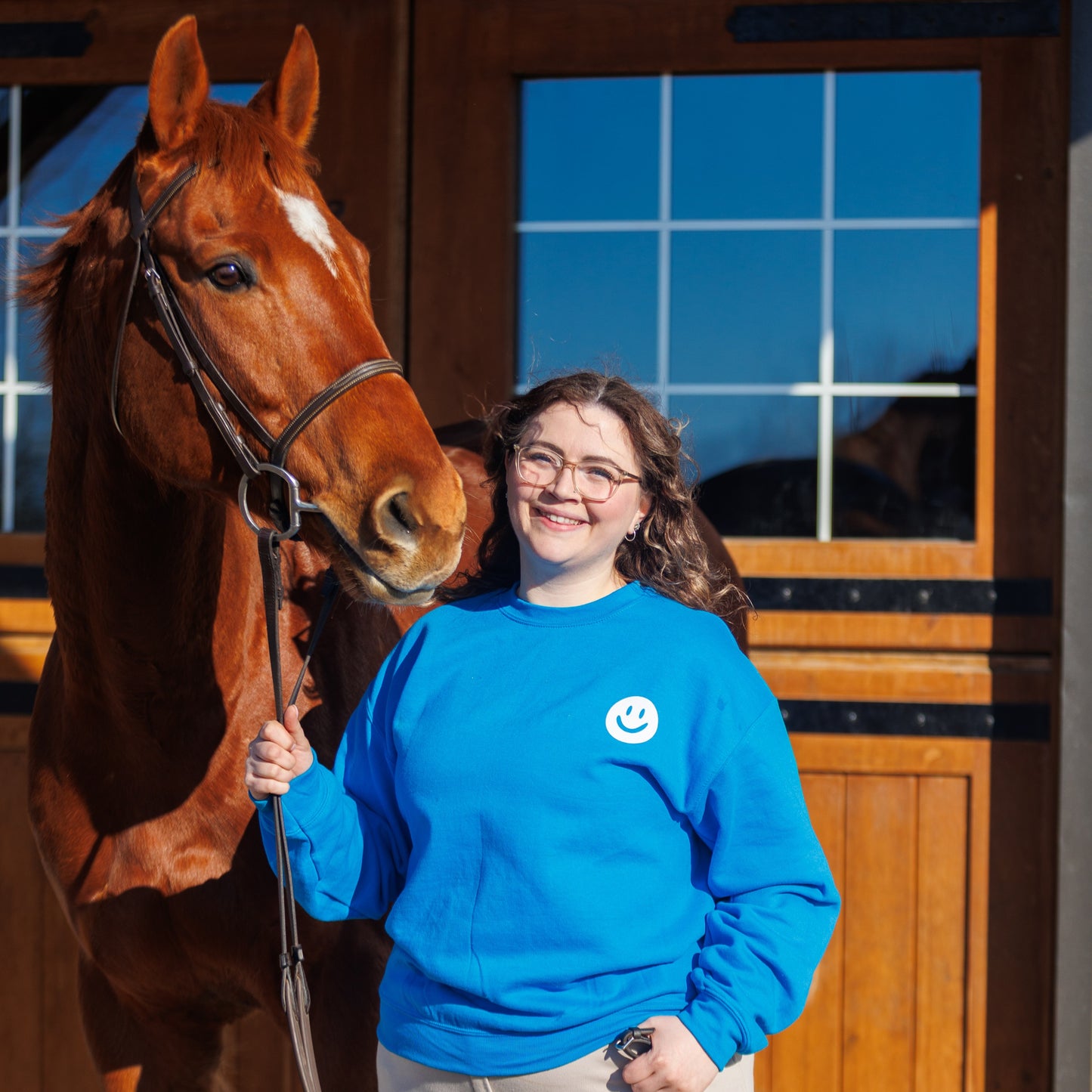 CL 5 Year Anniversary Crewneck - CL SAPPHIRE