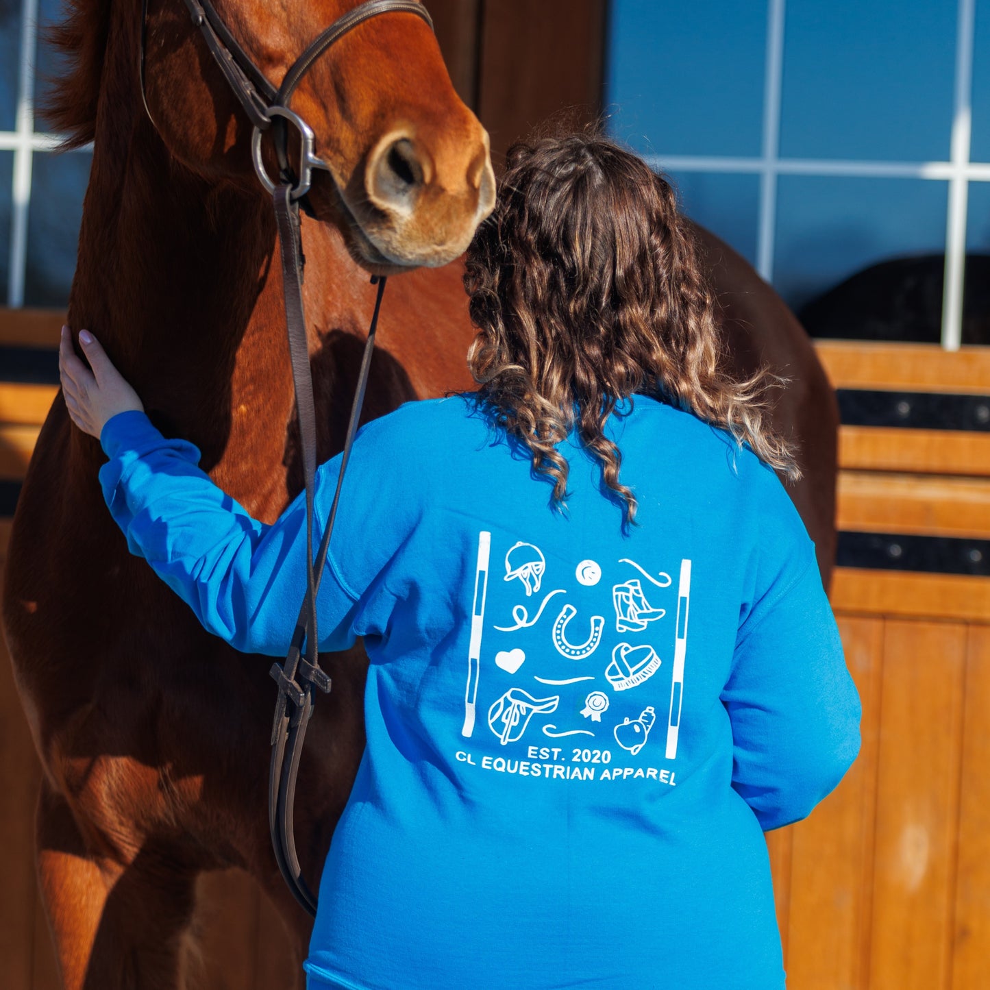 CL 5 Year Anniversary Crewneck - CL SAPPHIRE