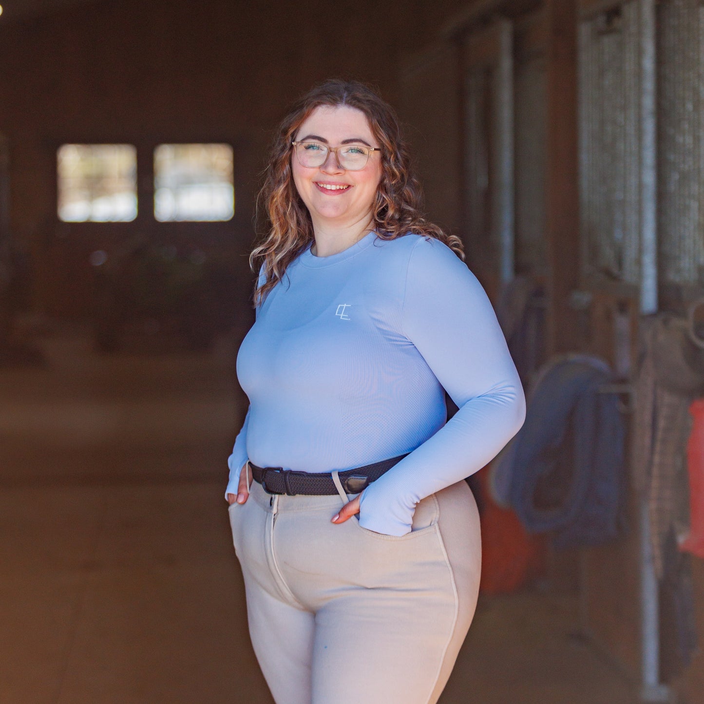 CL Seamless Baselayer - BLUEBELL