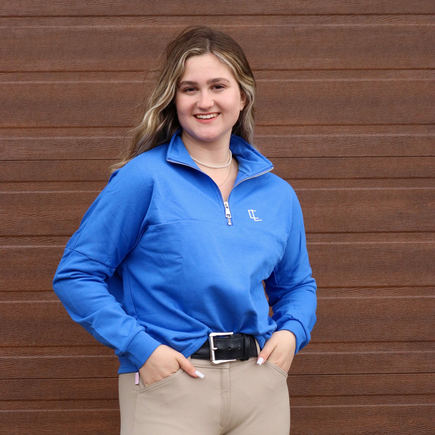 CL Schooling 1/4 Zip - ATLANTIC