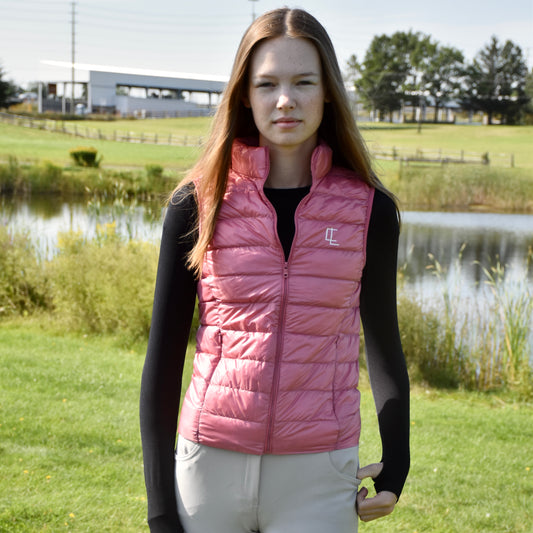 CL Packable Down Vest - BLUSH