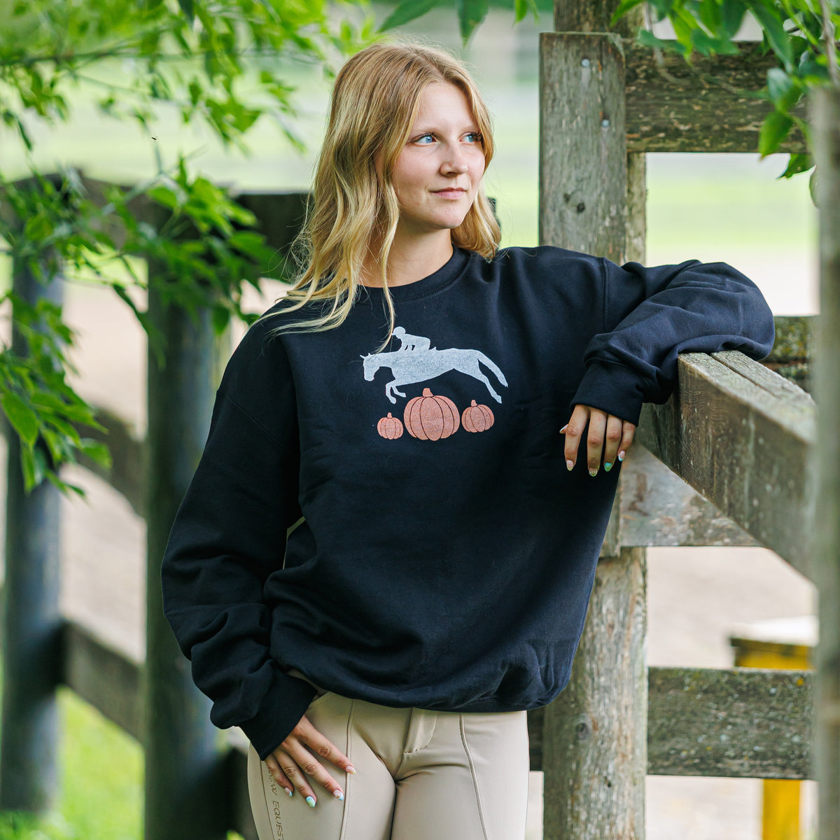 Jumping Pumpkins Crewneck