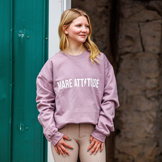 Mare Attitude Crewneck - DUSTY MAUVE