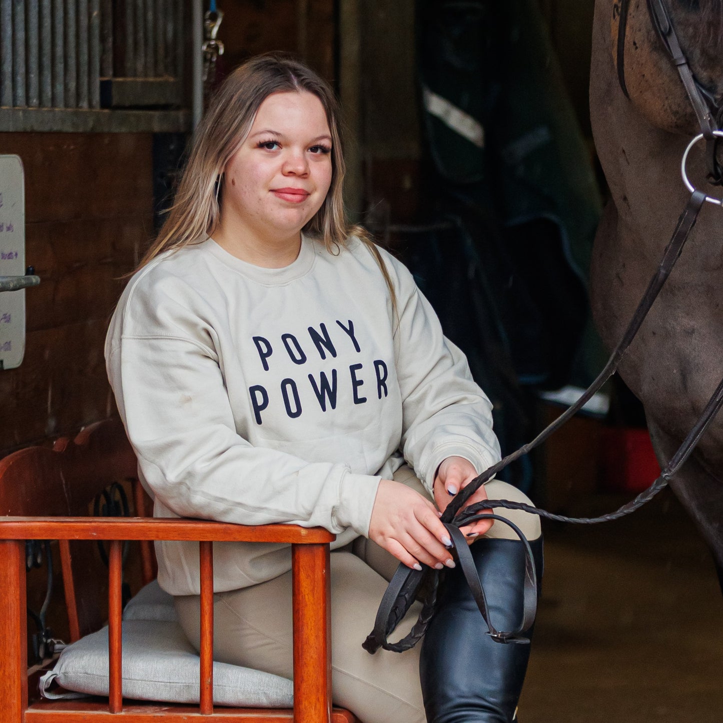 Pony Power Crewneck - OATS