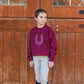 Horseshoe Crewneck - YOUTH MAROON