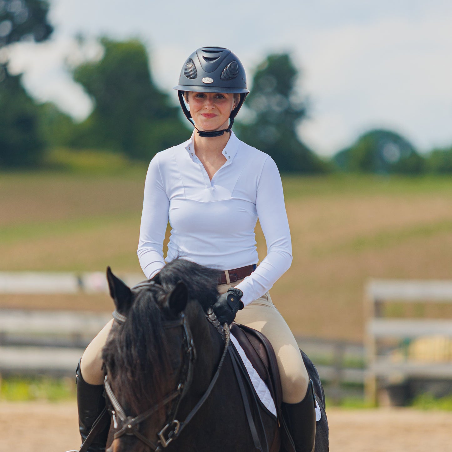 Caledon Show Shirt - CLASSIC WHITE