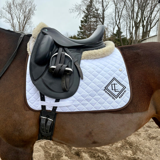 CL x Ogilvy White Babypad - WHITE/CHOCOLATE