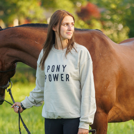 Pony Power Crewneck - OATS