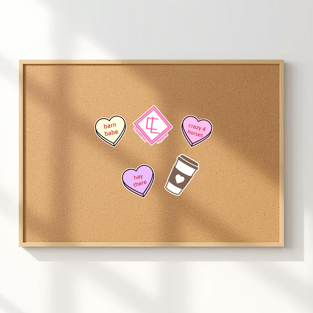 Horsey Hearts Sticker Pack